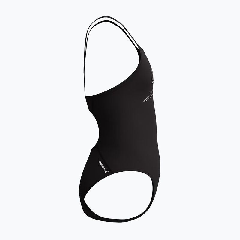 Детски цял бански Speedo Endurance+ Logo Thinstrap anthracite 4