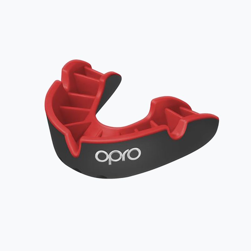 Протектор за челюст Opro Silver черен 2
