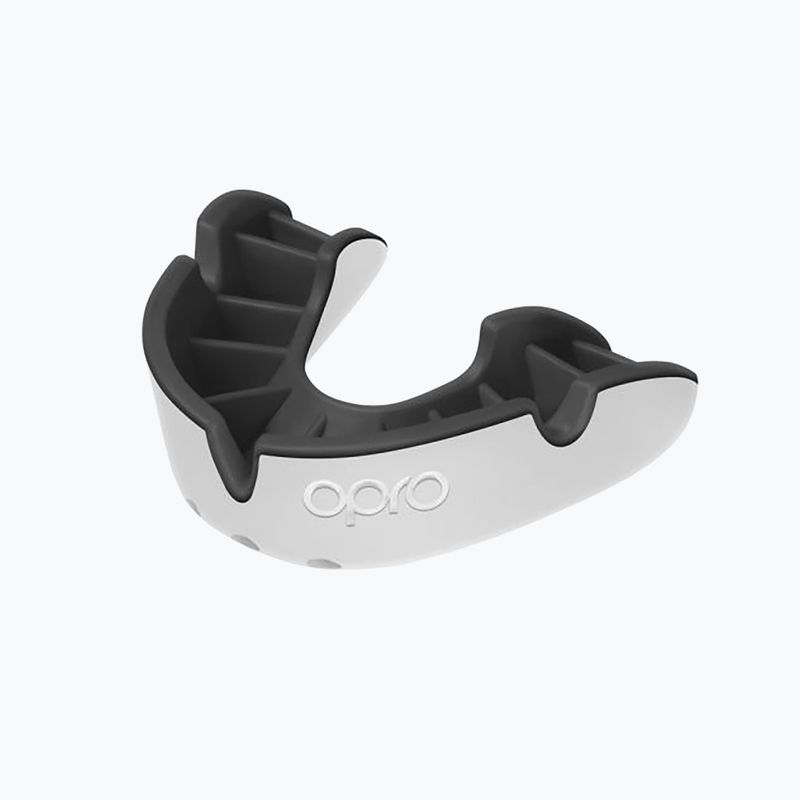 Opro Silver протектор за челюст бял 2