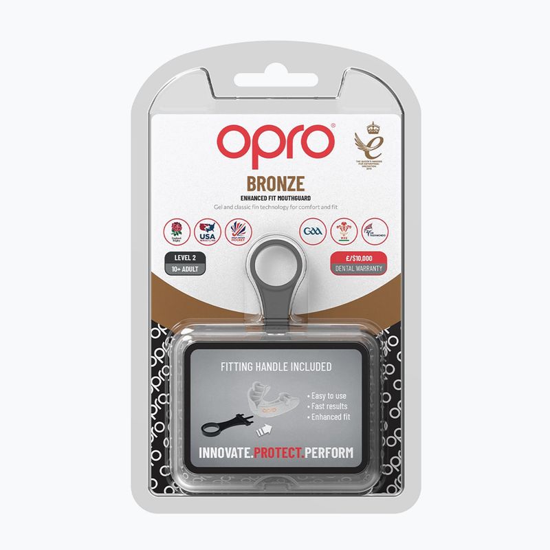 Opro GEN5 протектор за челюст бял 9059-BRONZE 2