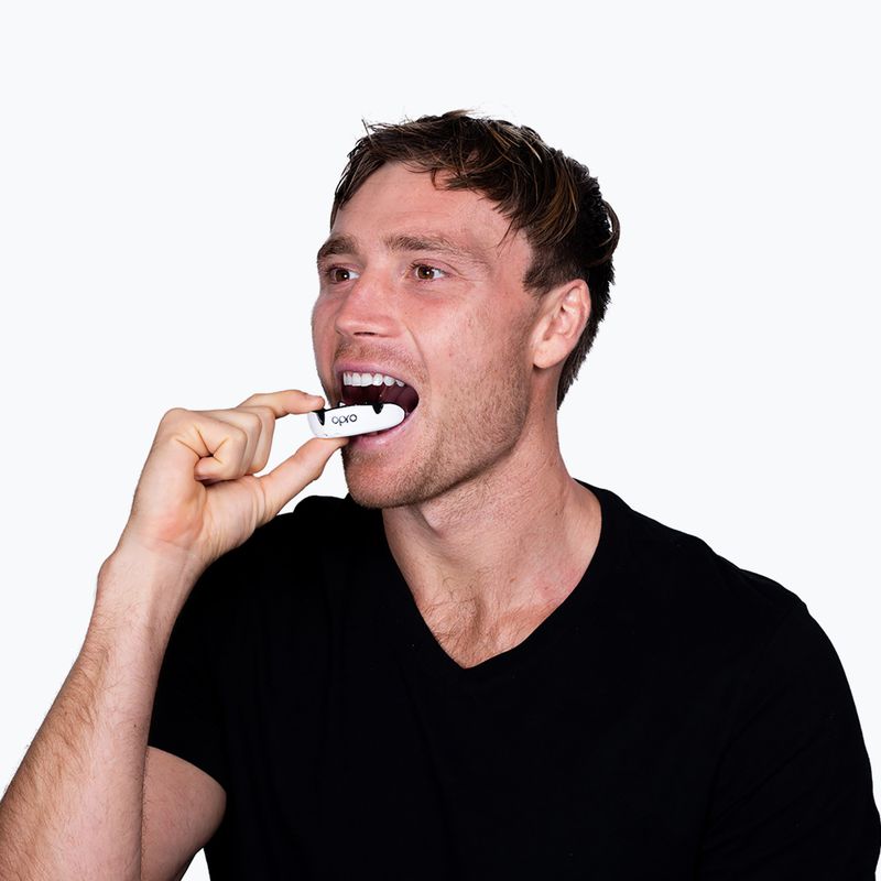 Протектор за челюст Opro Silver black/white/white 5