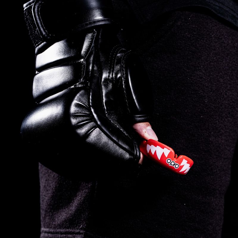 Протектор за челюст Opro Instant Custom Fit Jaws red 4