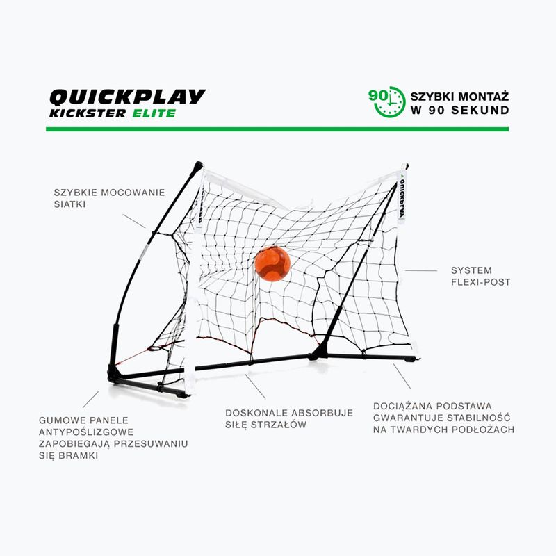 Преносима футболна врата QuickPlay Kickster Elite 300 x 100 cm QP1181 8