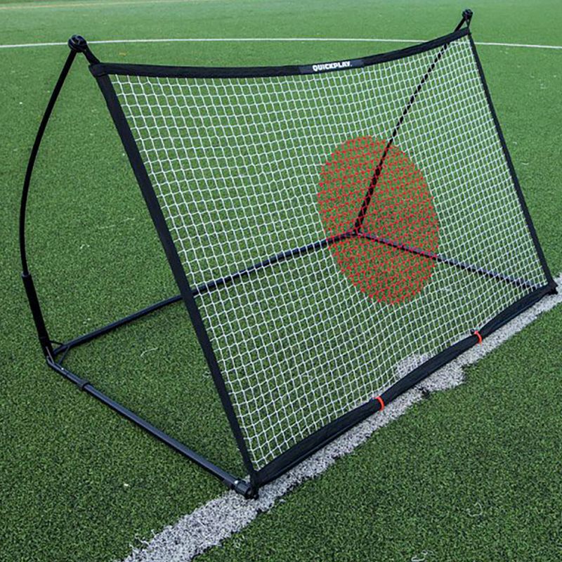 Rebounder QuickPlay Kickster Spot 150 x 100 cm бяло и черно 5