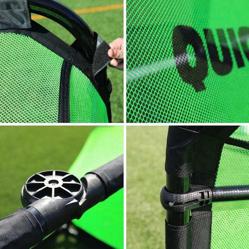 Футболна врата Quickplay Pro Alu Training 180 x 120 cm black/green 9