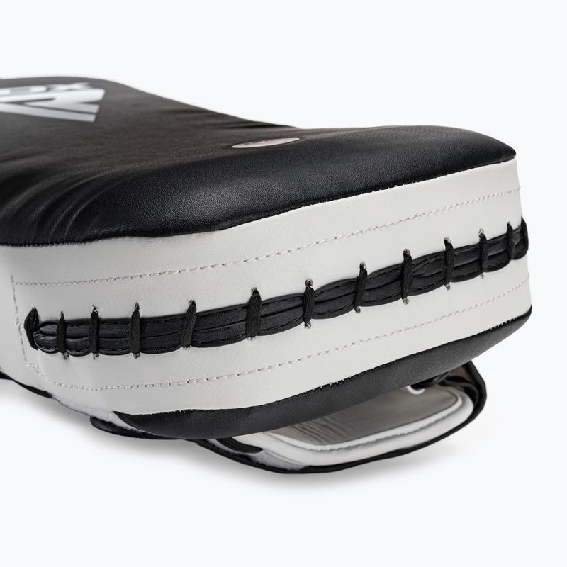 RDX CURVED THAI KICK PAD тренировъчен диск черно и бяло APR-T1W 4