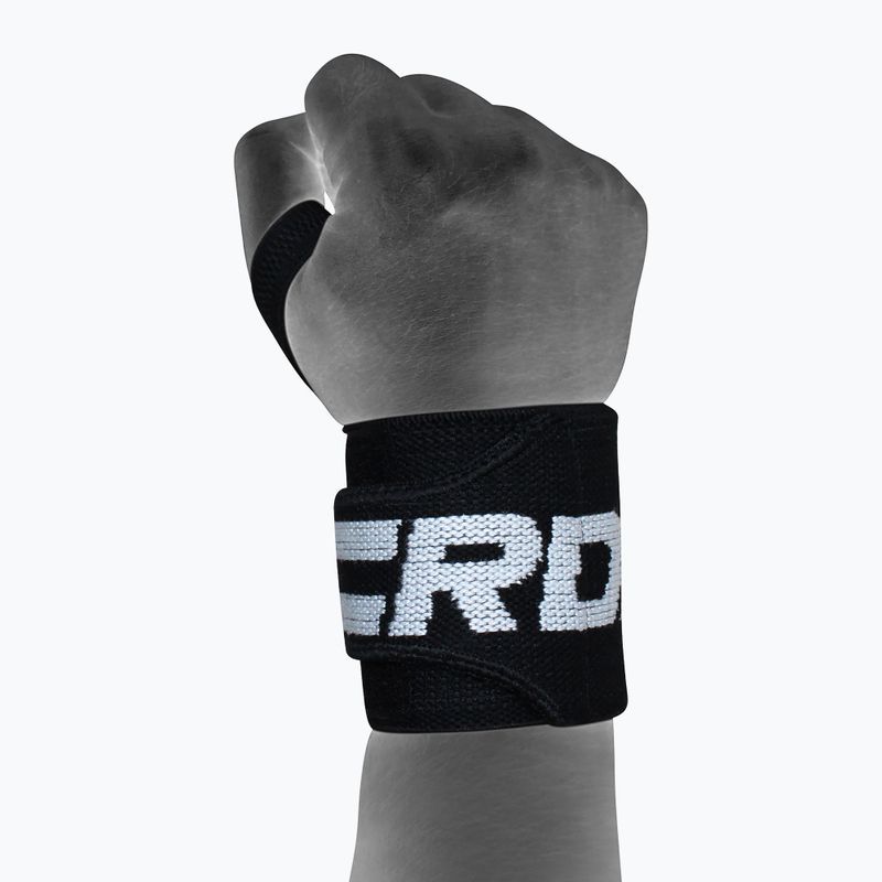 Ортеза за китка RDX Gym Wrist Wrap Pro черна WAH-W2B 4