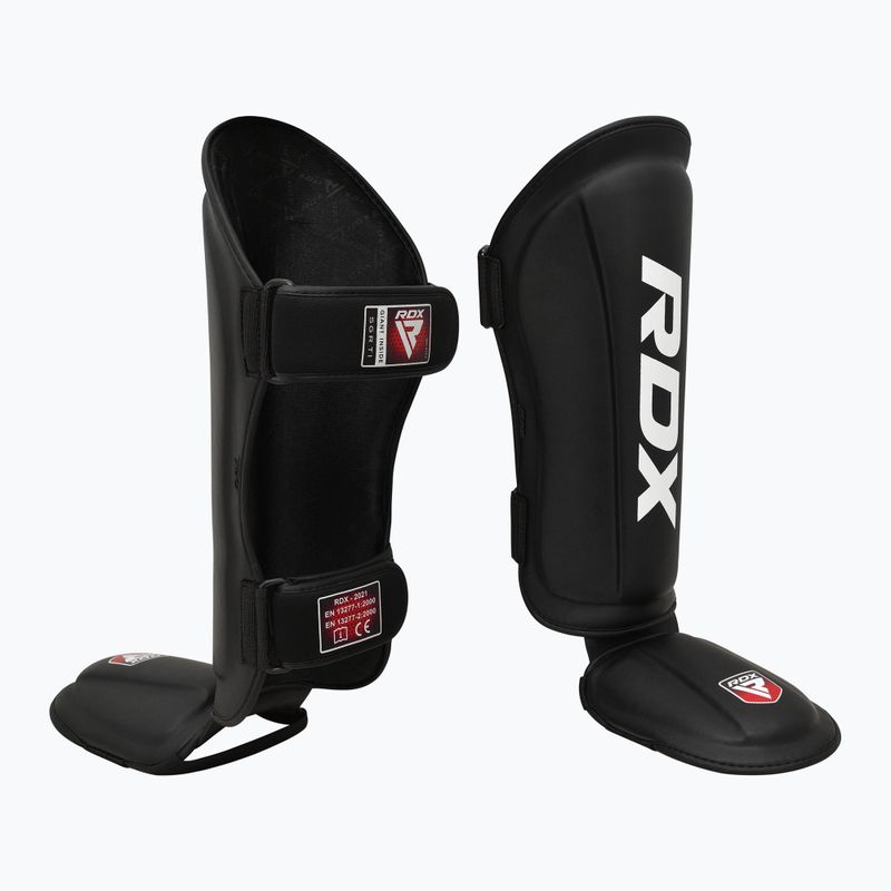 RDX T1 Shin Instep Guards протектори за пищяли и стъпала черни 2