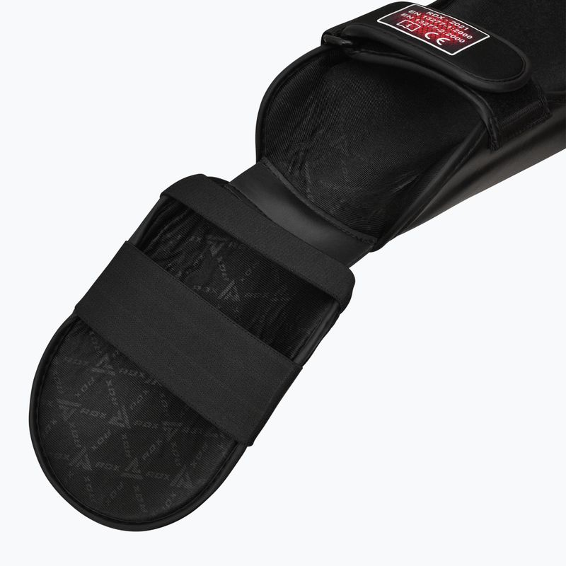 RDX T1 Shin Instep Guards протектори за пищяли и стъпала черни 6