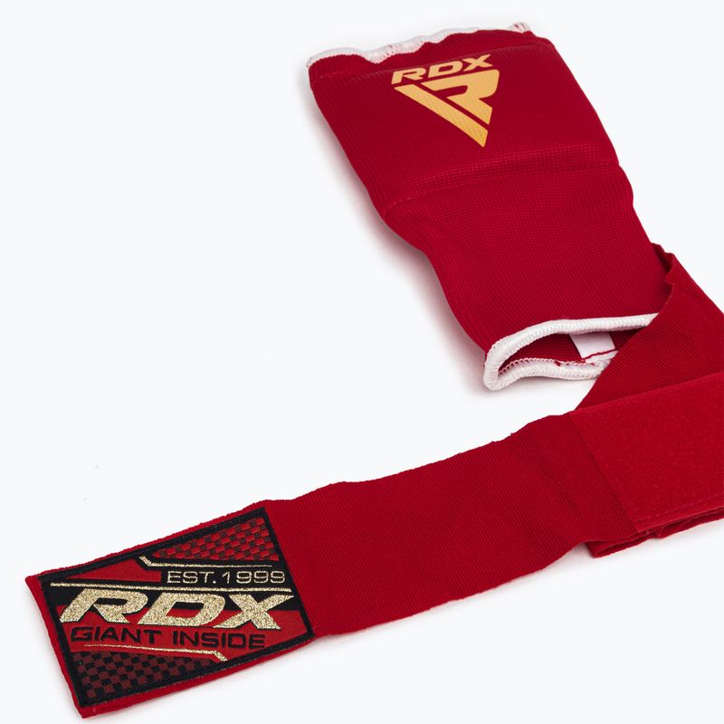 RDX Hosiery Ръкавици с вътрешна каишка Red HYP-ISR 4