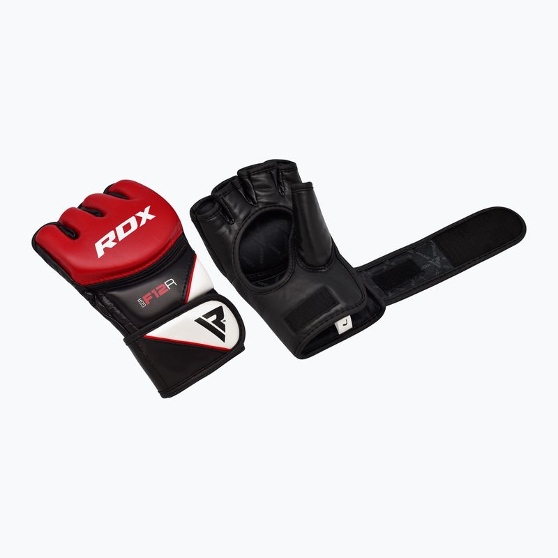 Граплинг ръкавици RDX Glove Нов модел GGRF-12R червен 3