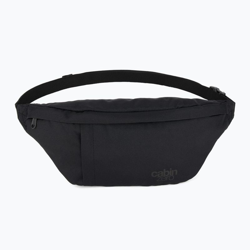 CabinZero BumBag 2 л бъбрековидна торбичка абсолютно черно