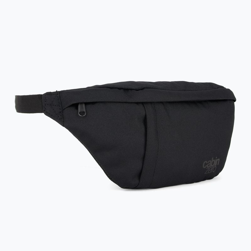 CabinZero BumBag 2 л бъбрековидна торбичка абсолютно черно 2