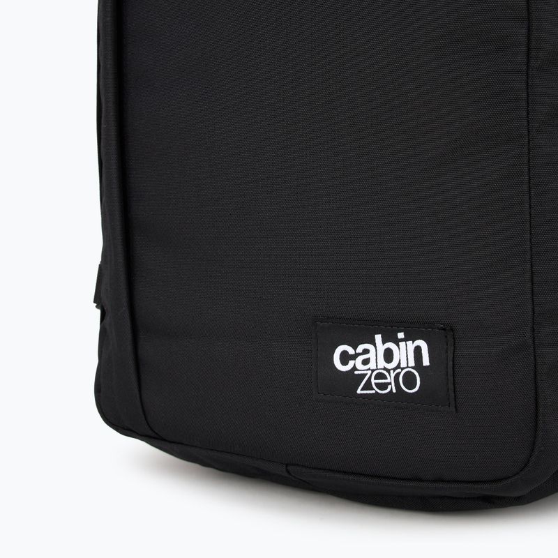 CabinZero Classic Plus 32 л туристическа раница абсолютно черно 6