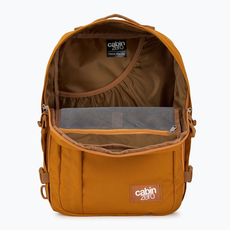 CabinZero Classic Plus 32 л оранжева туристическа раница 4