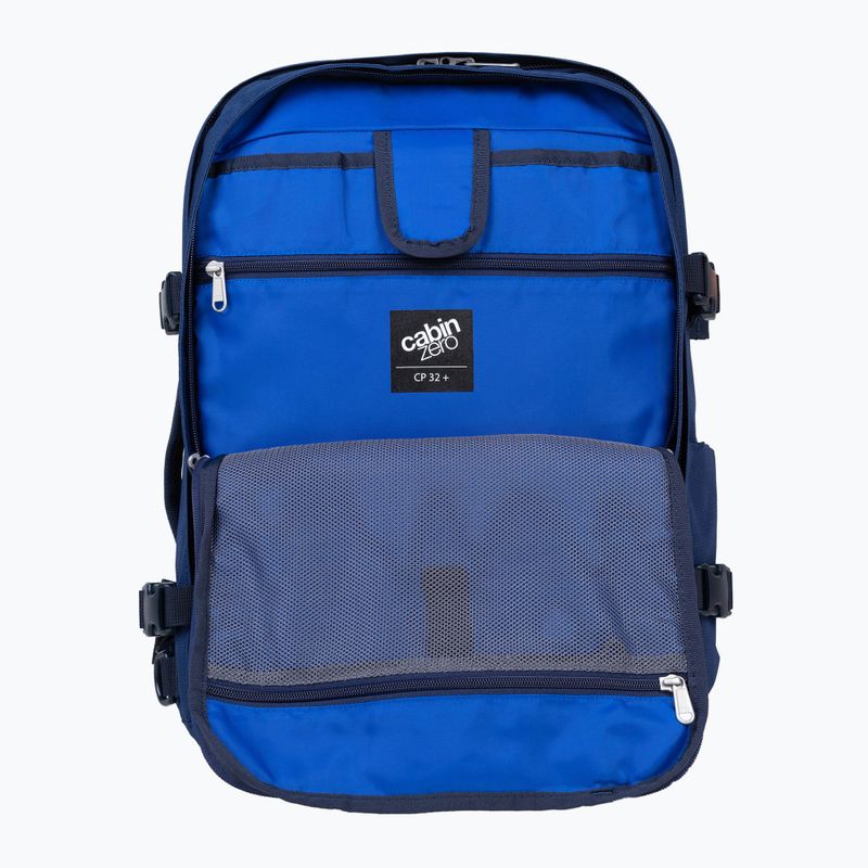 CabinZero Classic Pro 32 л туристическа раница тъмночервена 8