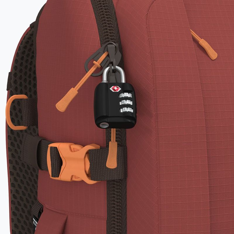 CabinZero Adventure 42 l sangria red туристическа раница 9