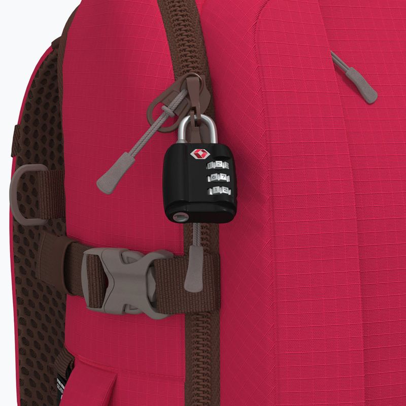 CabinZero Adventure 42 l miami magenta туристическа раница 9