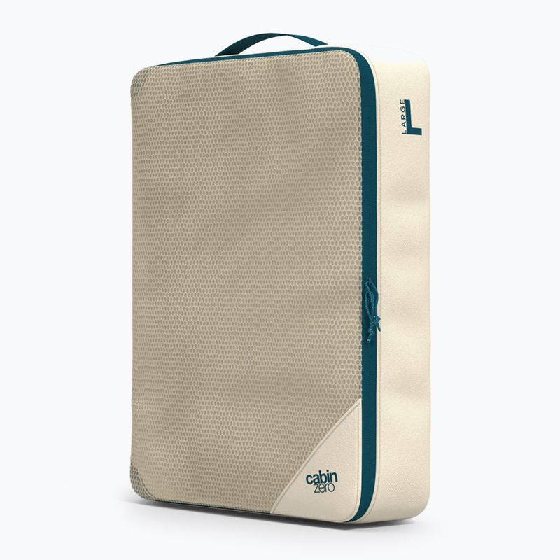 CabinZero Packing Cube Classic L бял органайзер за пътуване 2