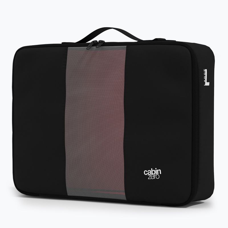 CabinZero Packing Cube Lux L абсолютен черен органайзер за пътуване 2