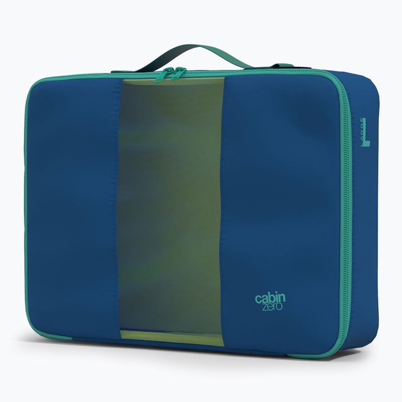 CabinZero Packing Cube Lux L capri blue органайзер за пътуване 2