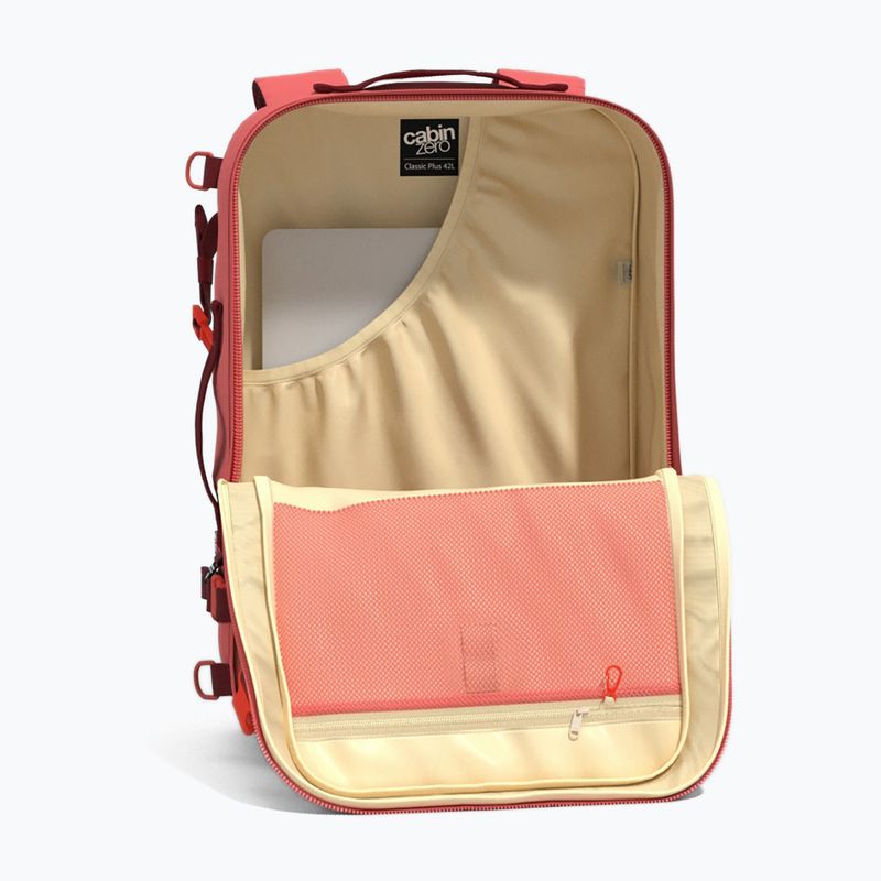 Раница за пътуване CabinZero Classic Plus 42 l peach valley 9