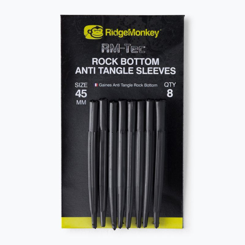 Предпазни ръкави против заплитане RidgeMonkey Connexion Rock Bottom Tungsten Anti Tangle Sleeves brązowe RMT101