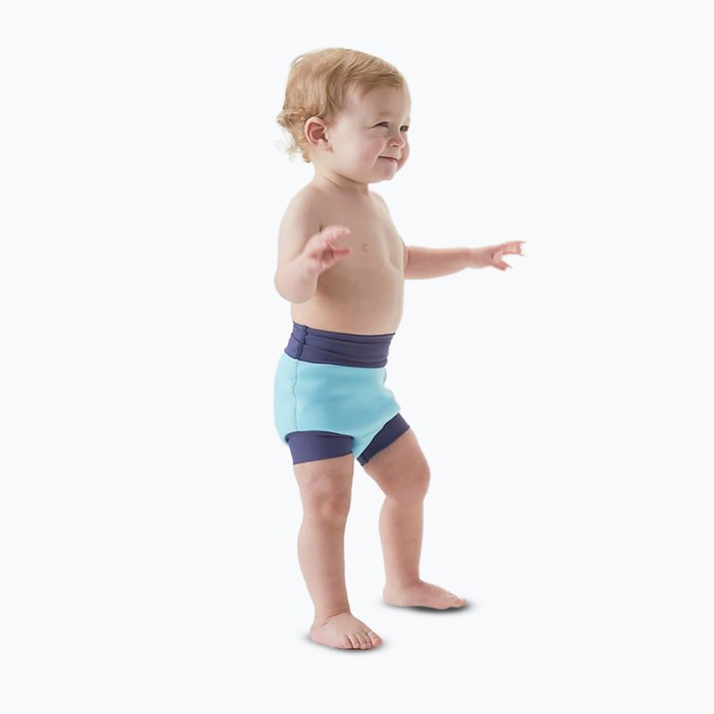 Splash About Happy Nappy синя кобалтова пелена за плуване 3