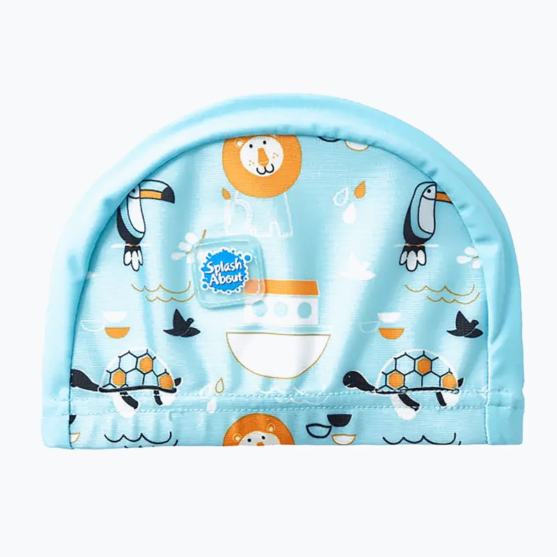 Детска шапка за плуване Splash About Noah's Ark синя SHNOA18 4