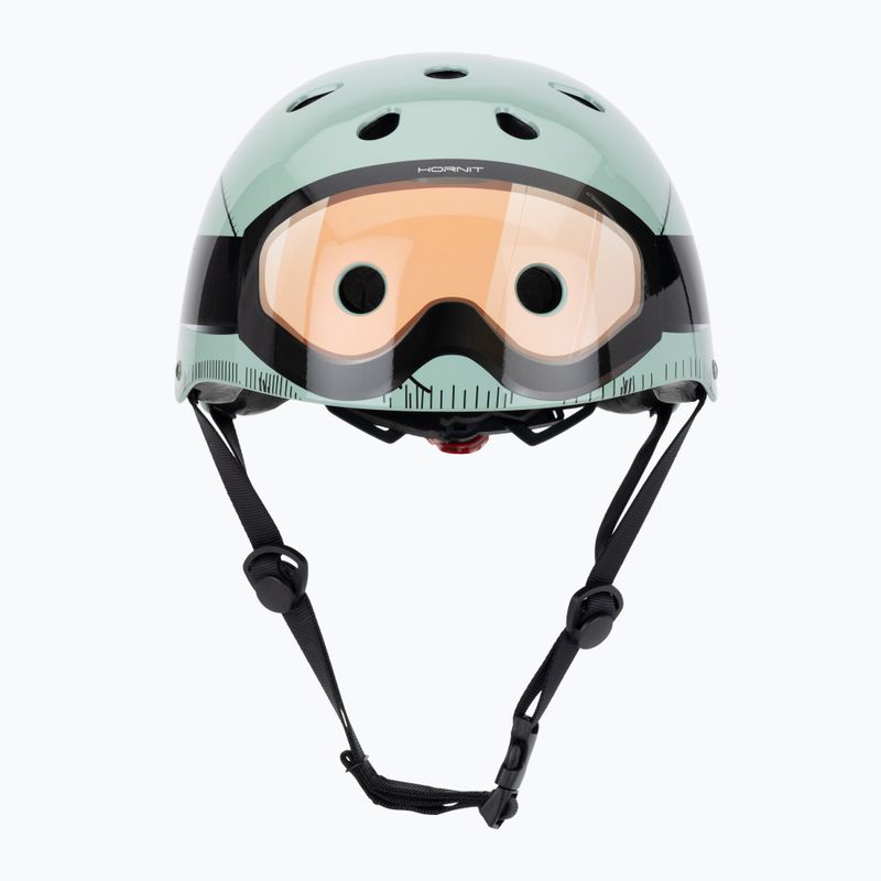 Детска велосипедна каска Hornit Military mint 2