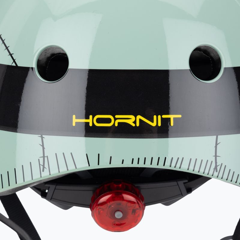 Детска велосипедна каска Hornit Military mint 7