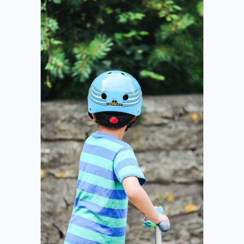 Детска каска за велосипед Hornit Shark blue 12