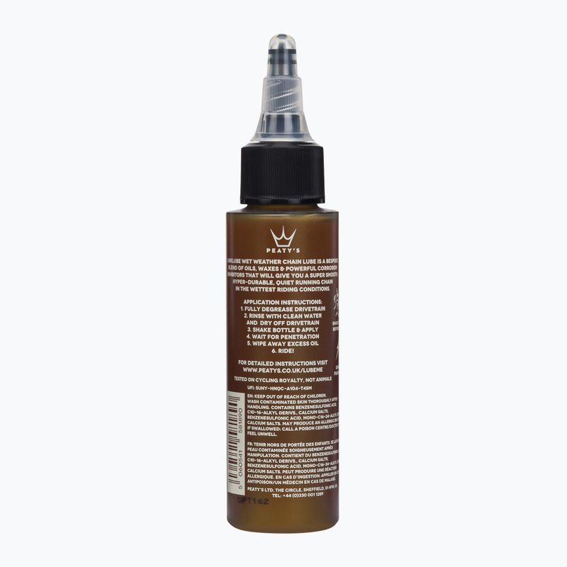 Peaty's Linklube Wet Chain Lube Pwl-120-72 brown 83860 2