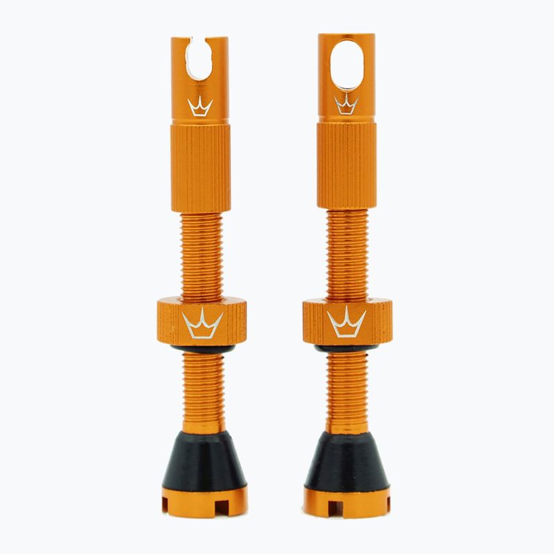 Peaty's X Chris King MK2 Presta Комплект безкамерни вентили 42 mm mango