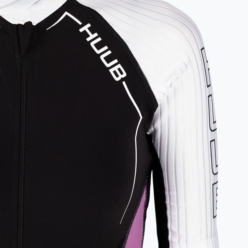 Дамски костюм за триатлон HUUB Anemoi Aero Tri Suit black and white ANELCSW 3