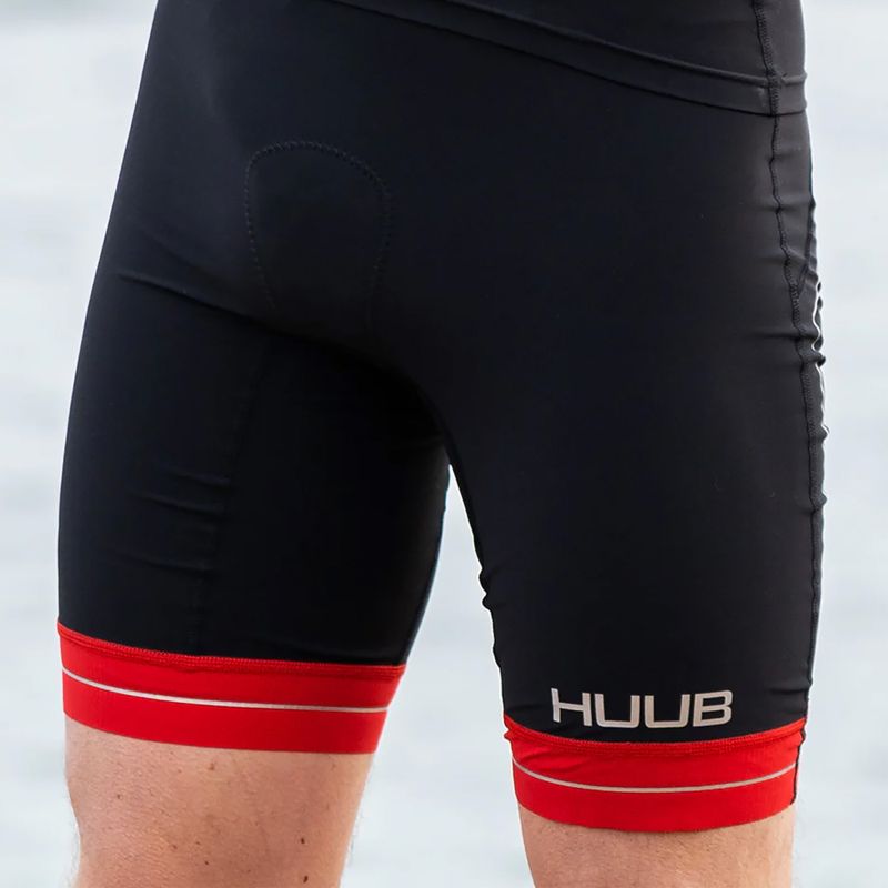 HUUB Мъжки шорти за триатлон Race Tri Short black/red 4