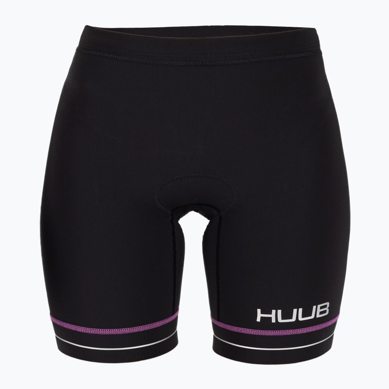 Дамски шорти за триатлон HUUB Aura Tri Short black/purple