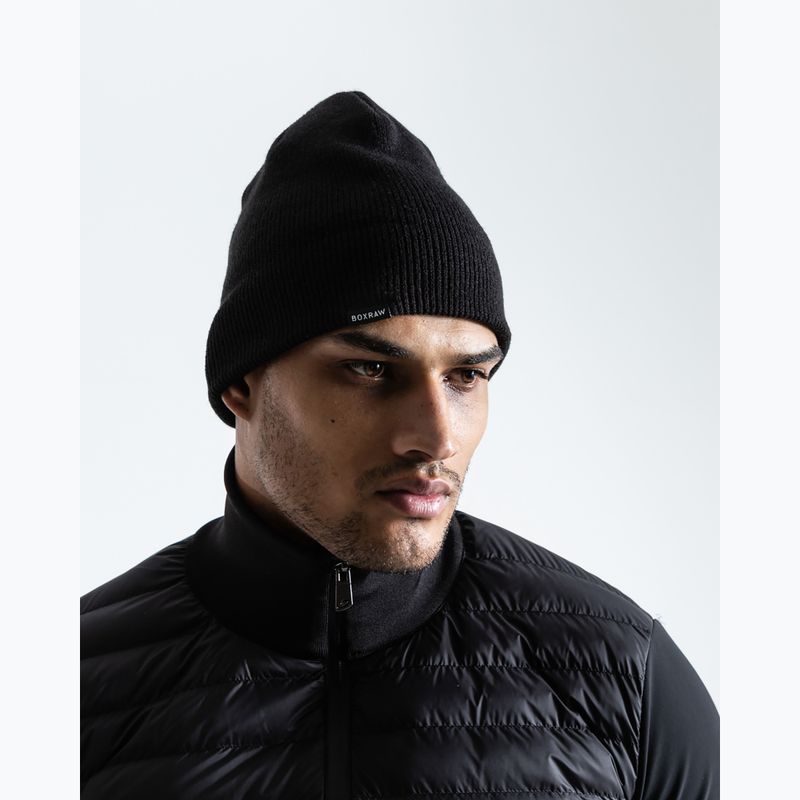 Мъжка зимна шапка BOXRAW Beanie black 4