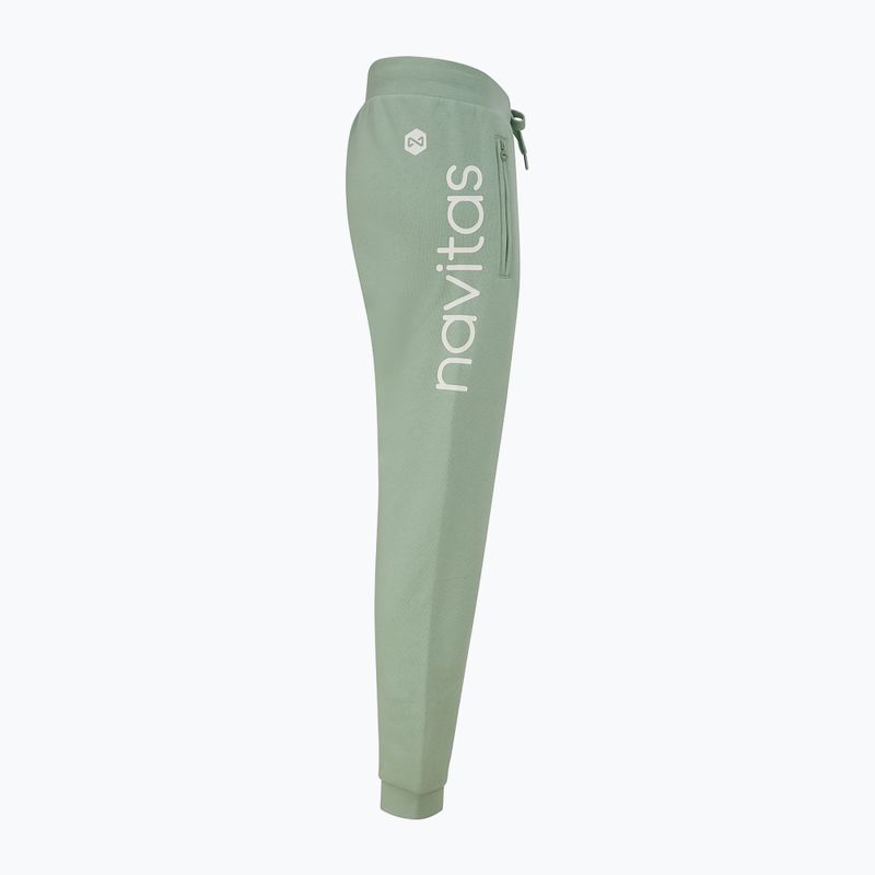 Дамски панталони Navitas Jogger light green 2