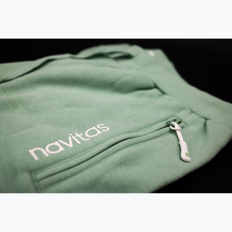 Дамски панталони Navitas Jogger light green 6