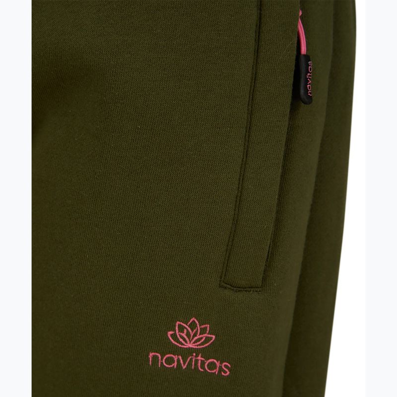 Navitas Lily Sherpa Jogger green дамски панталони 3