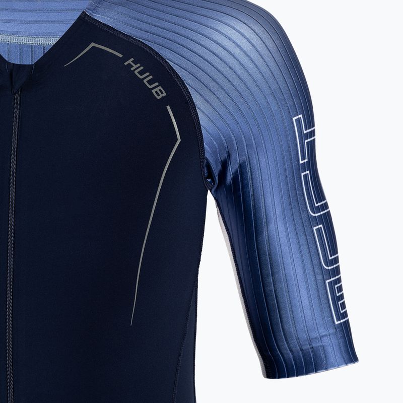 HUUB мъжки костюм за триатлон Anemoi Aero + Flatlock черно-син ANEPF 3