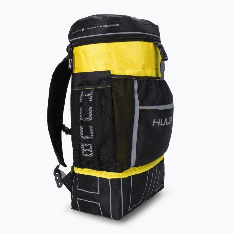 Раница за триатлон HUUB Transition II черна/жълта A2-HB19FY
