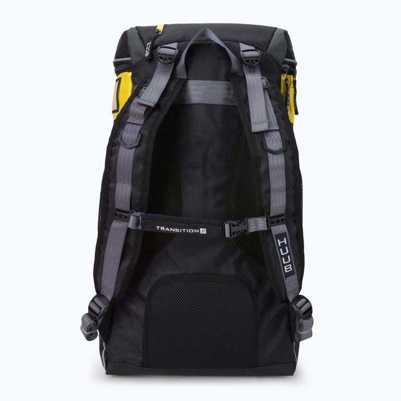 Раница за триатлон HUUB Transition II черна/жълта A2-HB19FY 3