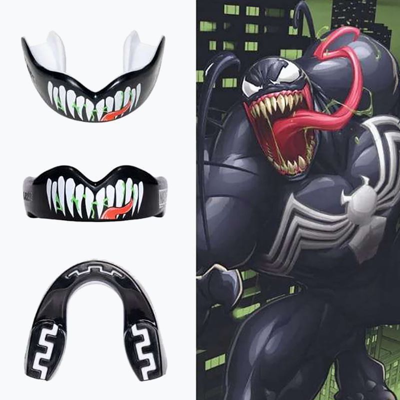 Детски протектор за челюст SAFEJAWZ Marvel Venom black 2