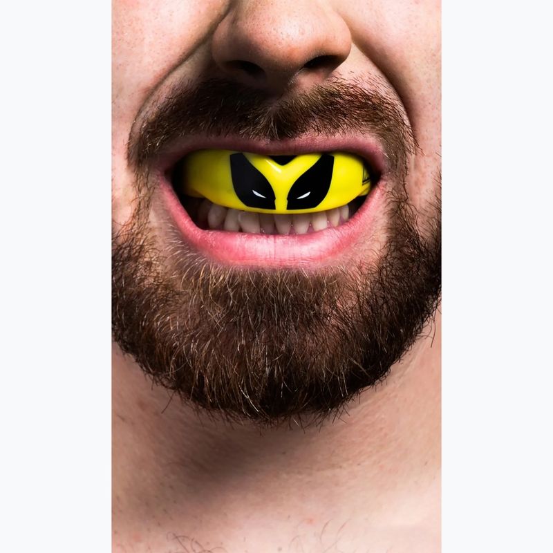 Протектор за челюст SAFEJAWZ Wolverine yellow/black 2