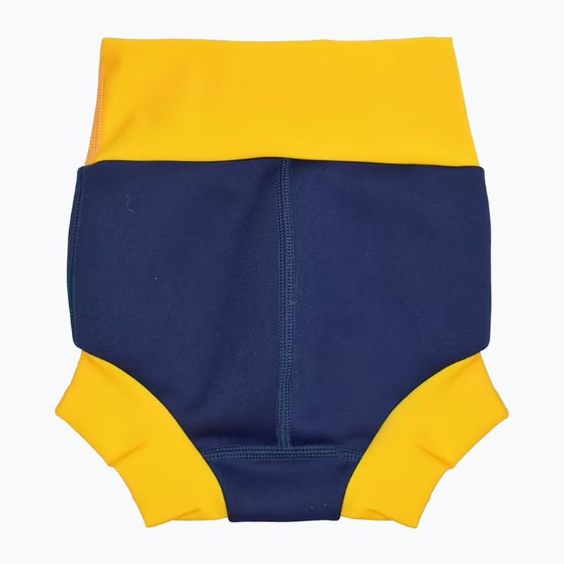 Бебешки памперс за плуване Splash About Happy Nappy navy / yellow 2