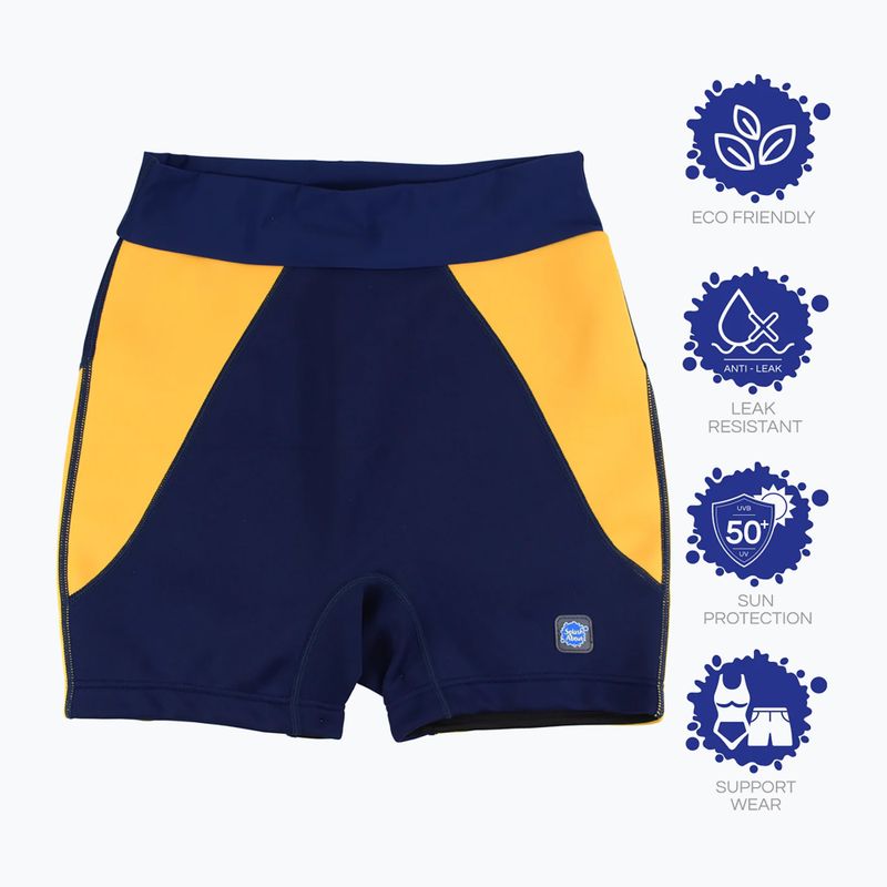 Пелена за плуване Splash About Splash Jammers navy/yellow 4