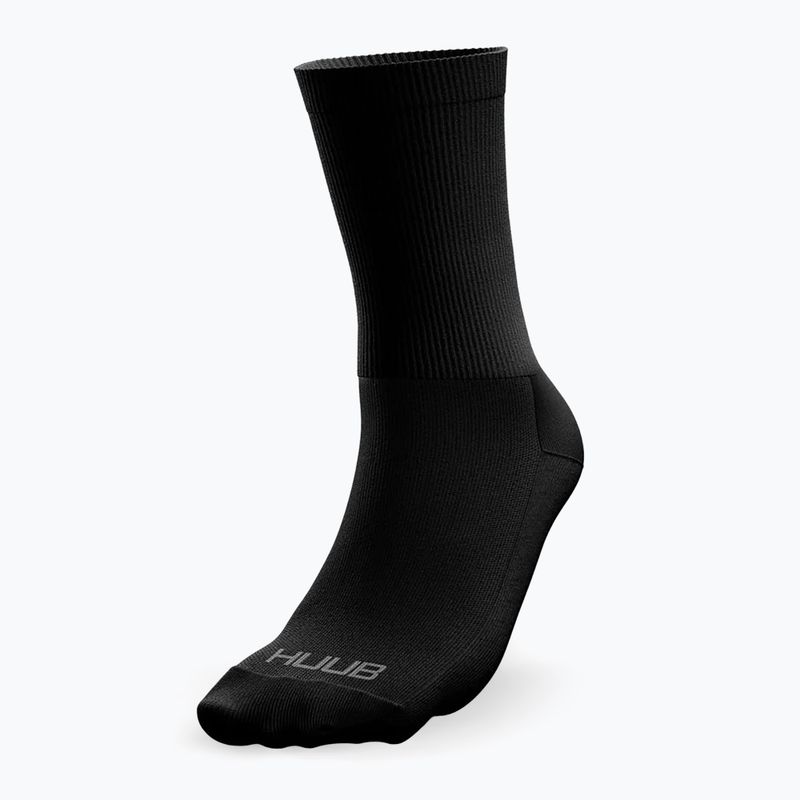 Чорапи за колоездене HUUB Merino Cycling black