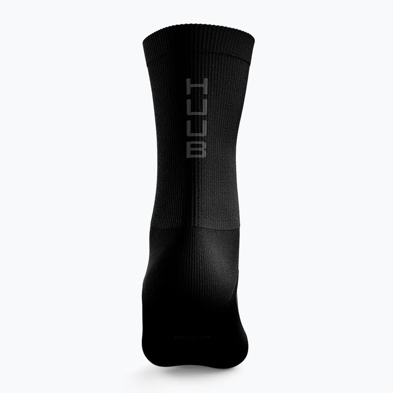 Чорапи за колоездене HUUB Merino Cycling black 2